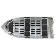 Perahu Dayung Aluminium 12 kaki