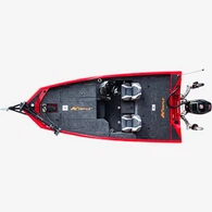 Perahu Bass Konsol Samping Aluminium 17 Kaki