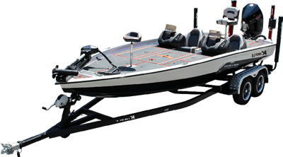 Perahu bass aluminium 20 kaki